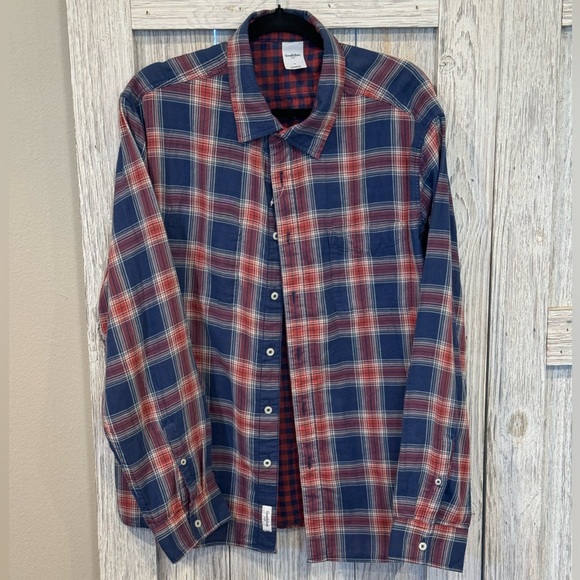 GoodFellow & Co sz XL reversible button down shirt - Picture 2 of 6